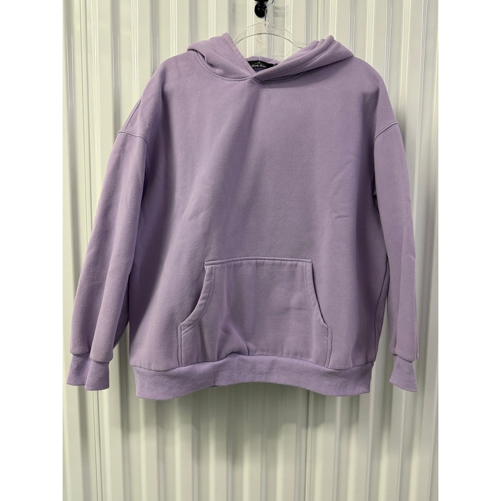 Trendy Queen Hoodie Women XL Purple Excellent Heavy Sensory Oversized Fleece
